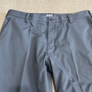 Adidas Golf Pants 38x32 EUC Slate Grey/Blue